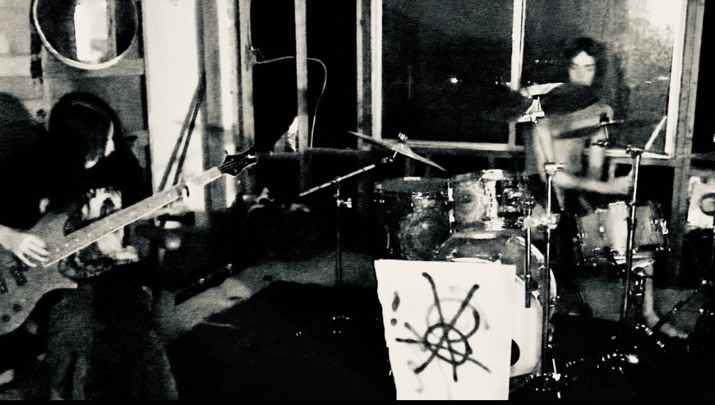 Music in the heart of the desolate desert.