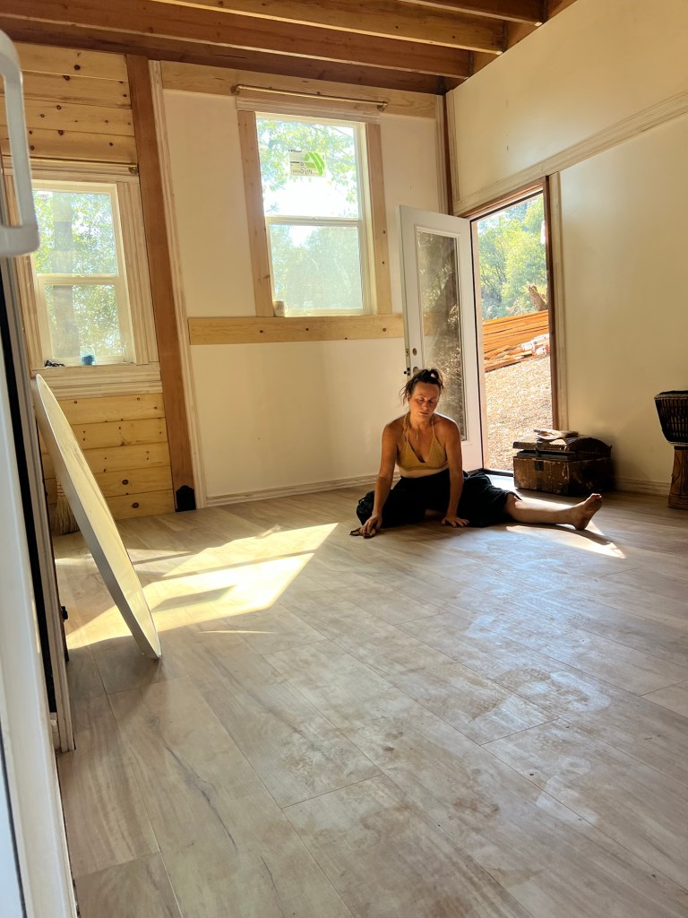 Joy facing her inner fears and exhaustion